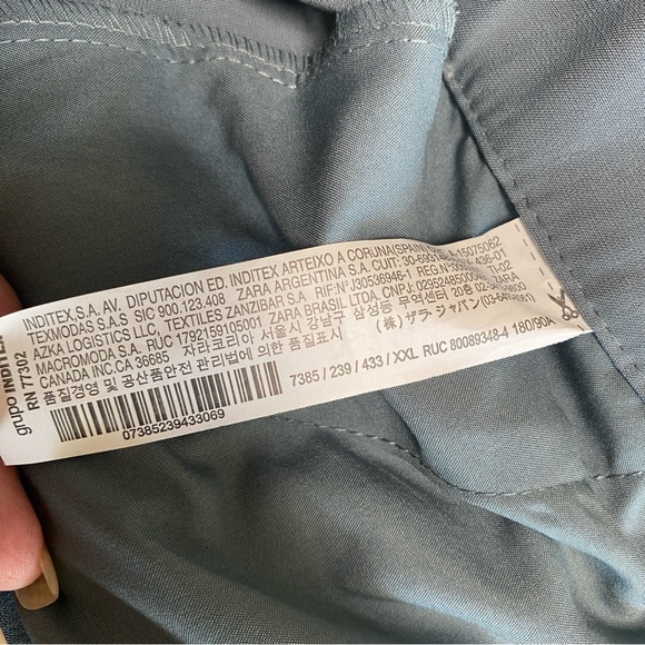 Zara High Waisted Wide Leg Pants - Picture 10 of 13